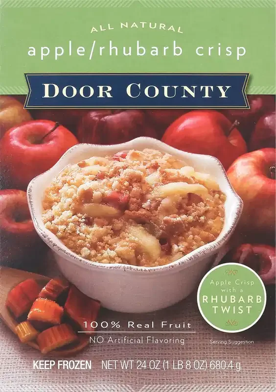 Door County Coffee & Tea Co. Door County Apl/Rhubrb Crisp Pie