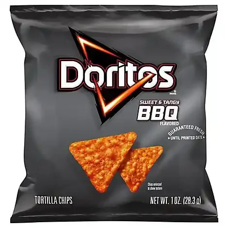 Doritos Sweet Tangy Bbq Tortilla Chips – 1 Oz