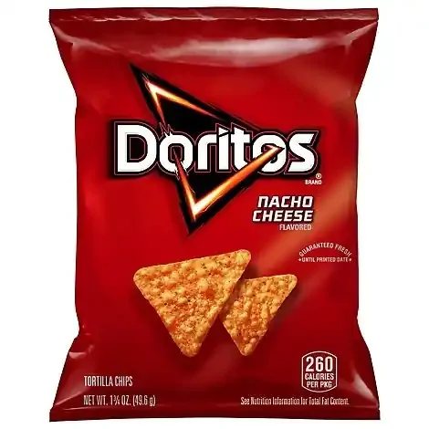 Doritos Tortilla Chips Nacho Cheese Flavored