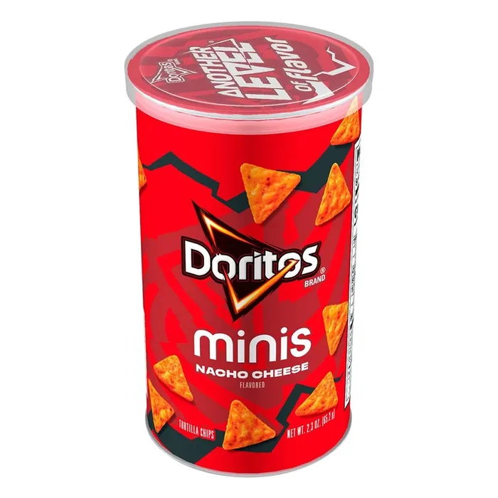 Doritos Tortilla Chips, Nacho Cheese, Minis – 2.3 oz
