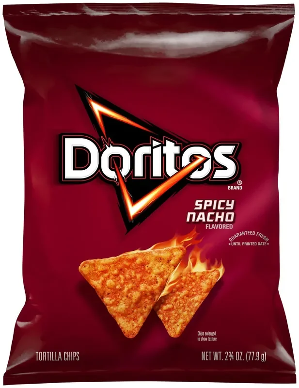 Doritos Tortilla Chips , Spicy Nacho