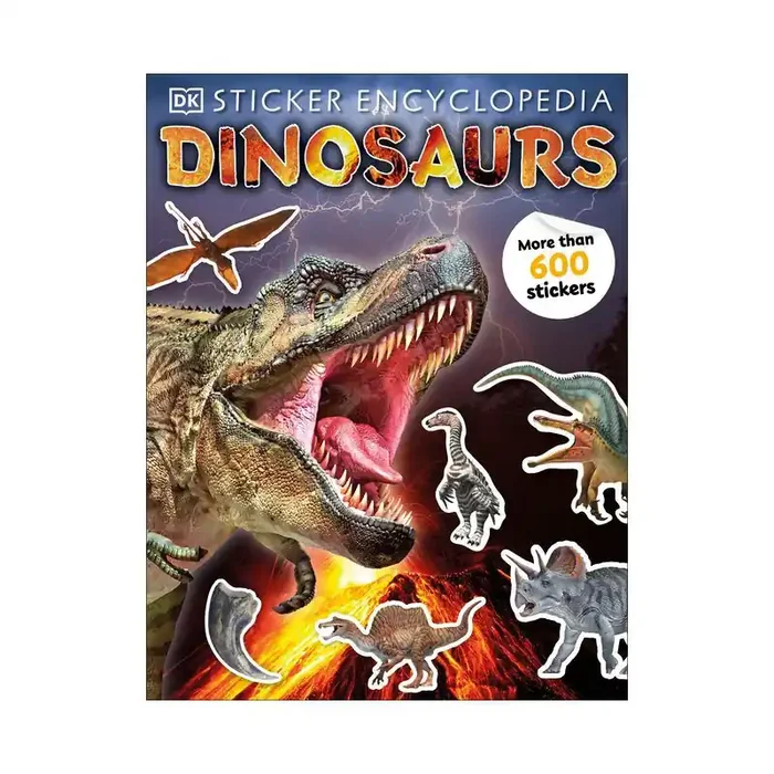 Dorling Kindersley Sticker Encyclopedia Dinosaurs – Reprint (Paperback)