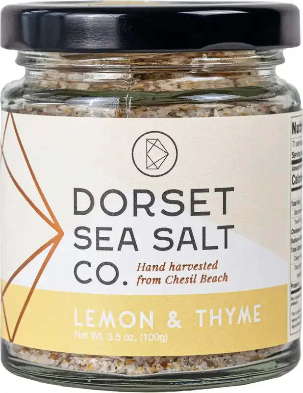 Dorset Sea Salt Co. Lemon & Thyme Infused Dorset Sea Salt