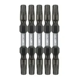 Double End Impact Screwdriver Bit, Torx T25, 5-Pk.