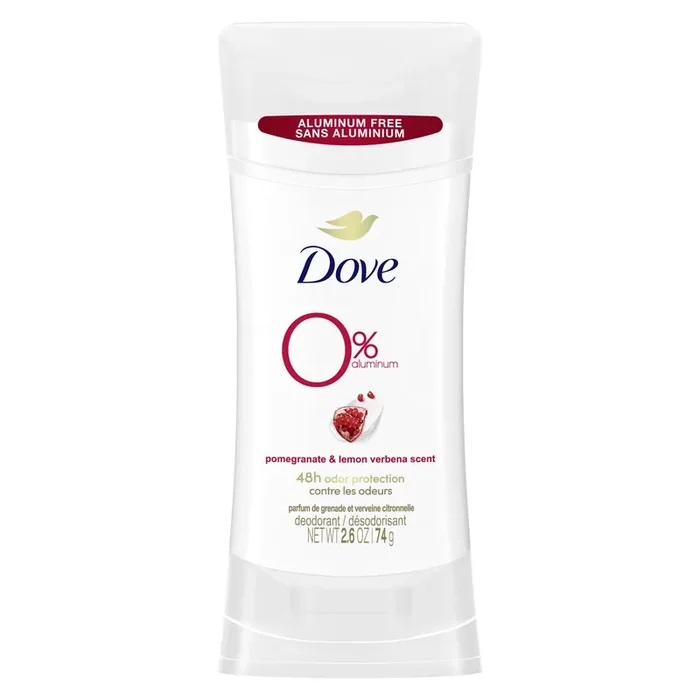Dove 0% Aluminum Pomegranate & Lemon Verbena Deodorant