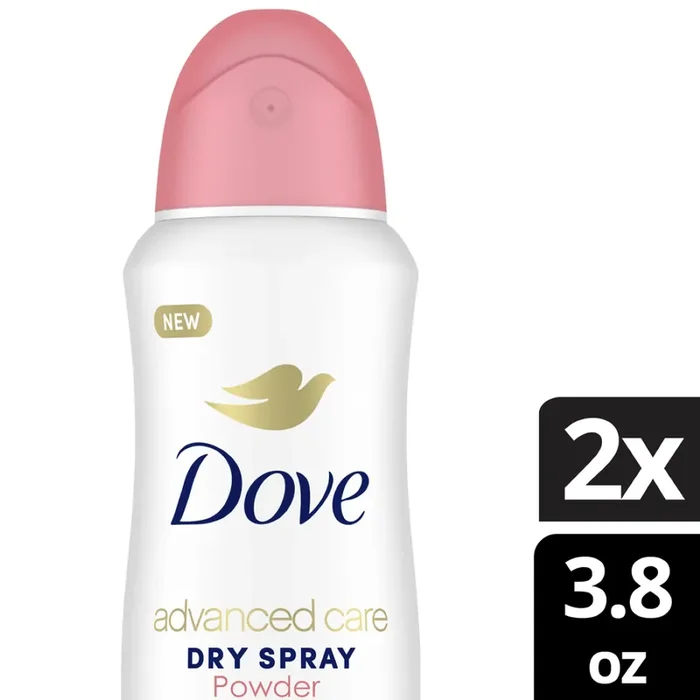 Dove Advanced Care Antiperspirant Deodorant Spray 3.8 oz 2 Pk