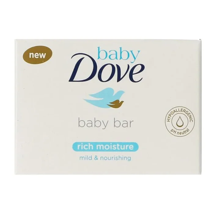 Dove Baby Bar Rich Moisture Soap Mild & Nourishing 75g