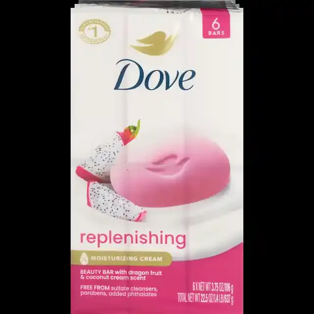 Dove Bar Soap Dragon Fruit & Coconut Cream 22.5 Oz