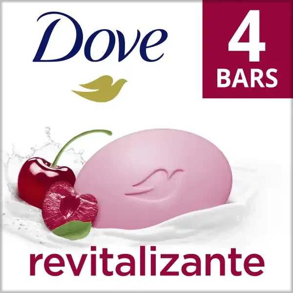 Dove Bar Soap Revitalizante Cherry & Chia Milk