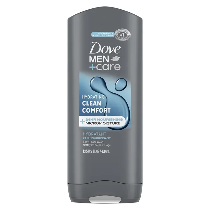 Dove Body and Face Wash Hydrating Clean Comfort, 13.5 oz