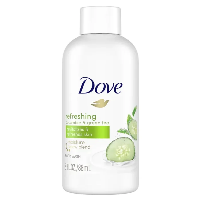 Dove Body Wash Refreshing Cucumber and Green Tea, 3 oz