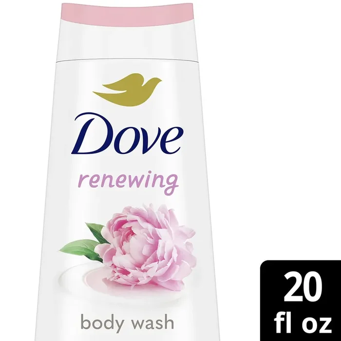 Dove Body Wash Renewing Peony and Rose Oil, 20 oz