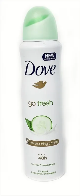 Dove Deod. Spray Cucumber Green Tea – 5.07 fl oz