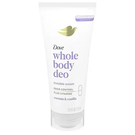 Dove Deodorant Stick Wholebody Deo Cream Coconut And Vanilla – 2.5 Oz.