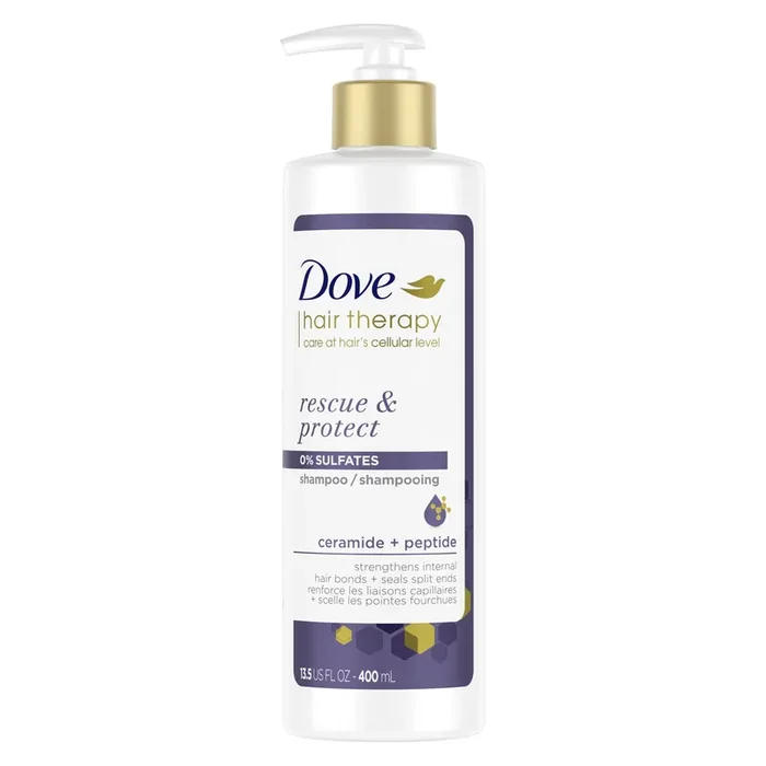 Dove Hair Therapy Shampoo Rescue & Protect, 13.5 fl oz