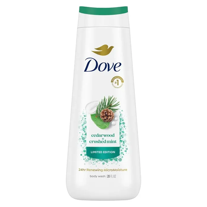 Dove Limited Edition Body Wash – Cedarwood & Crushed Mint