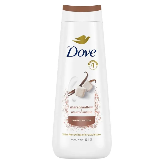 Dove Limited Edition Body Wash – Marshmallow & Warm Vanilla