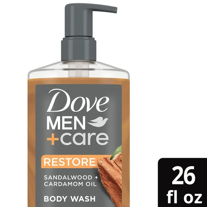 Dove Men+Care 26 oz Body Wash Sandalwood + Cardamom Oil