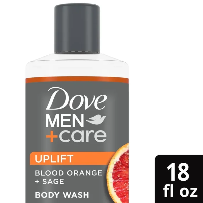 Dove Men+Care Dmc Bw Bld Orange + Sge 4P 18Z Men Body Wash, Blood Orange + Sage