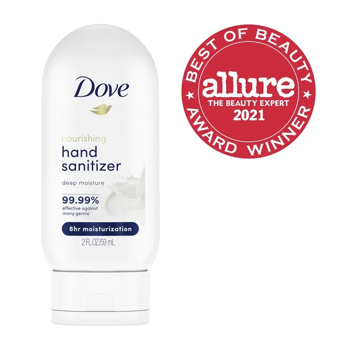 Dove Nourishing Hand Sanitizer Deep Moisture, 2 oz