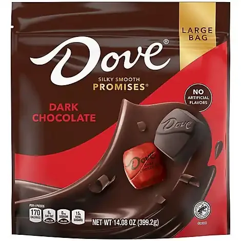Dove Promises Dark Chocolate Stand Up Pouch – 14.08 Oz.
