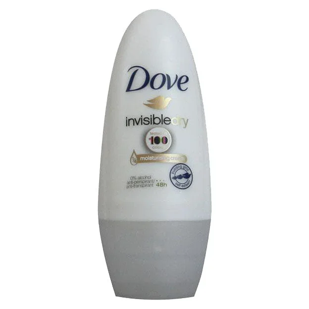 Dove Roll On 48h Anti-Perspirant Moisturising Cream Invisible Dry 50ml – Tray of 6