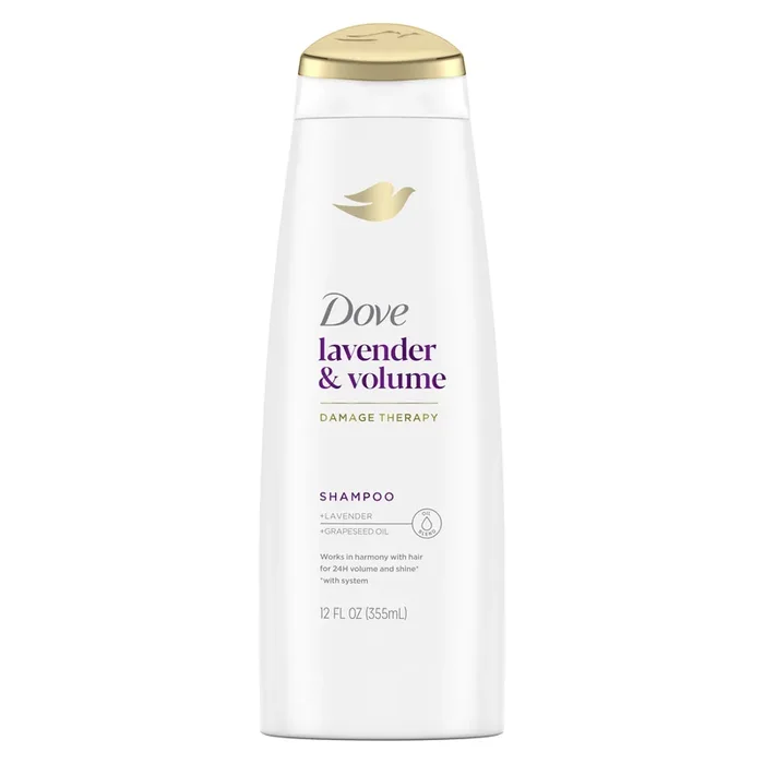 Dove Volumizing Shampoo Lavender & Volume, 12 fl oz