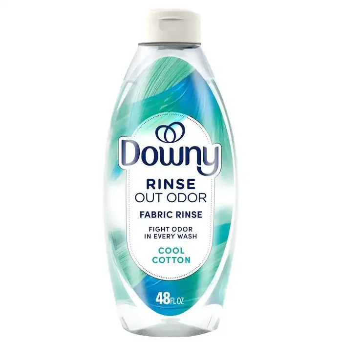 Downy Cool Cotton HE Compatible Rinse & Refresh Laundry Odor Remover and Fabric Softener – 48 fl oz