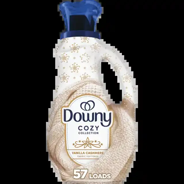 Downy Cozy Collection Liquid Fabric Softener, Vanilla Cashmere, 38 Oz, 57 Loads