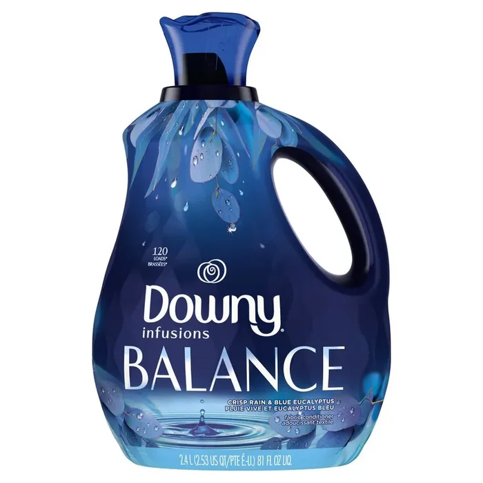 Downy Infusions Balance Crisp Rain & Blue Eucalyptus Fabric Softener