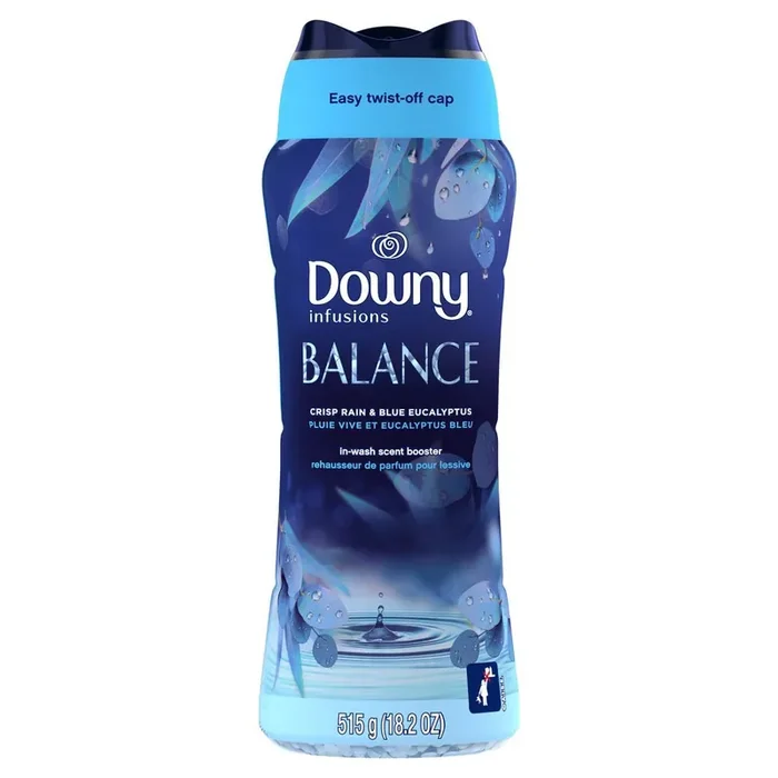 Downy Infusions Balance Crisp Rain & Blue Eucalyptus In-Wash Scent Booster