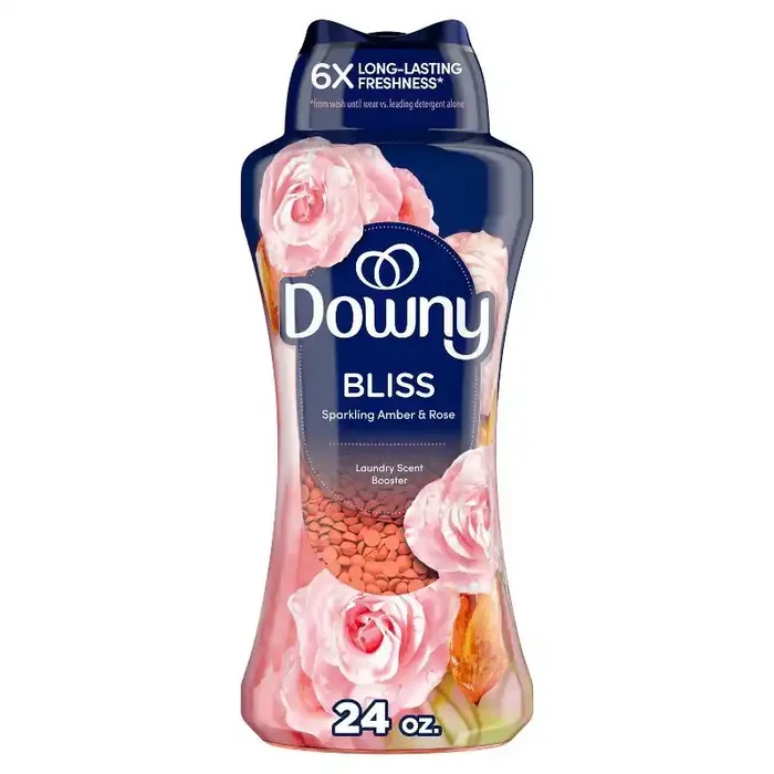 Downy Infusions Bliss Sparkling Amber & Rose In-Wash Scent Booster Beads – 24oz