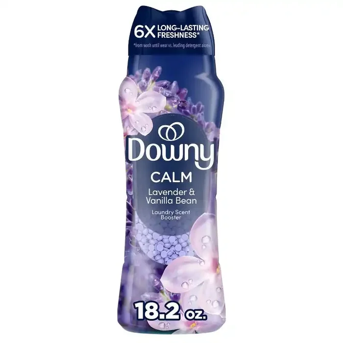 Downy Infusions Calm Lavender & Vanilla Bean Scent In-Wash Booster Beads – 18.2z