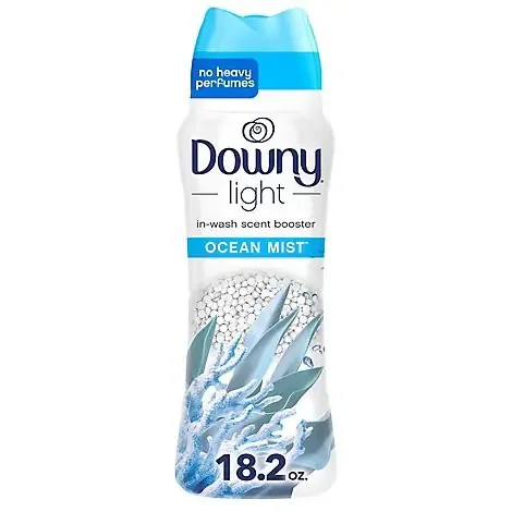 Downy Light In-wash Scent Booster Beads, Ocean Mist – 18.2 Oz