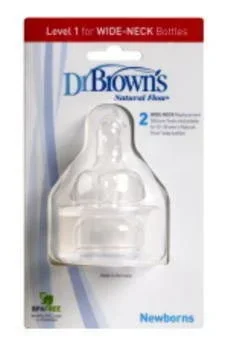Dr Browns Level One Teat For Wide-Neck Bottles