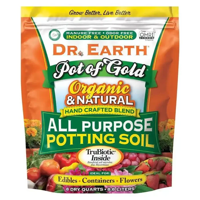 Dr. Earth Dr.earth Pot Of Gold All Purpose Potting Soil 8 Qt – 8 QT