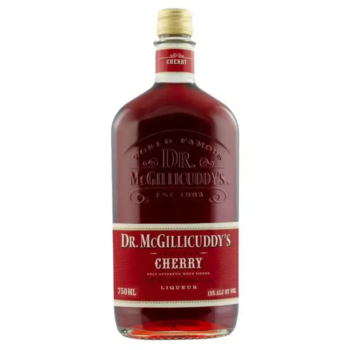 Dr McGillicuddy‘s Cherry Liqueur – 750ml Bottle