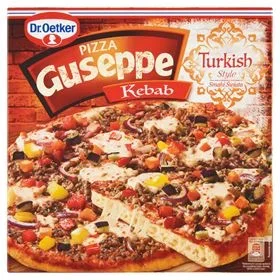 DR.OETKER GUSEPPE FLAVOURS OF THE WORLD PIZZA MIT RINDFLEISCH UND GEMÜSE 420 G