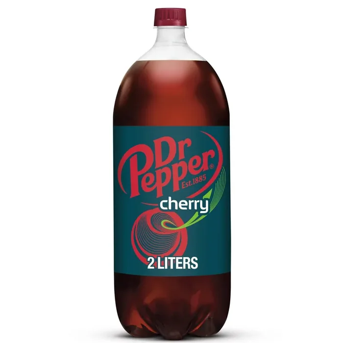 Dr Pepper Cherry Soda bottle