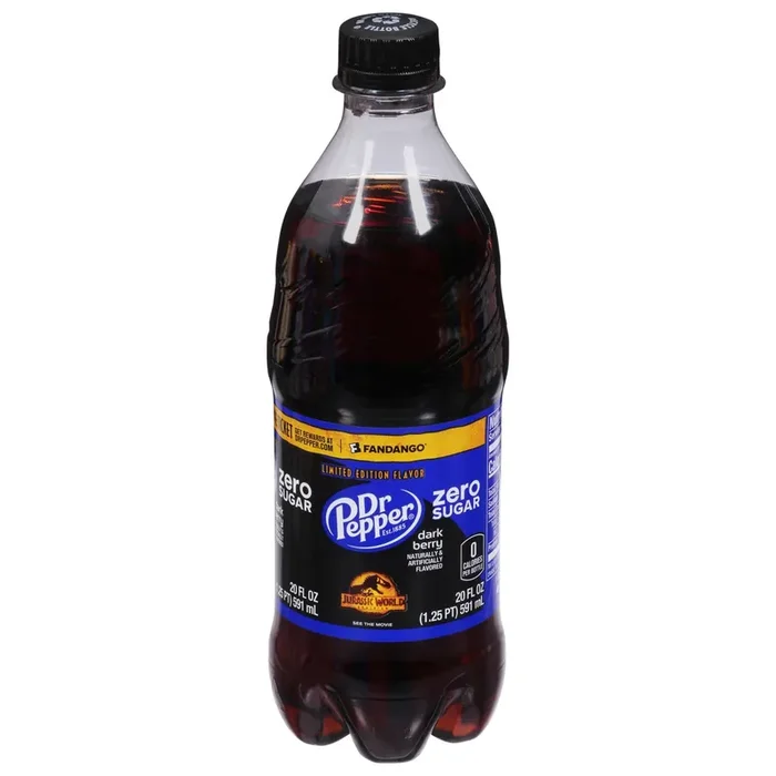 Dr Pepper Zero Sugar Dark Berry Soda – 20 fl oz