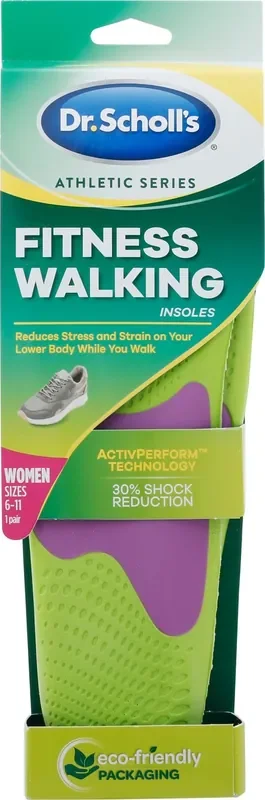 Dr. Scholl‘s Athletic Series Fitness Walking Women‘s Insoles