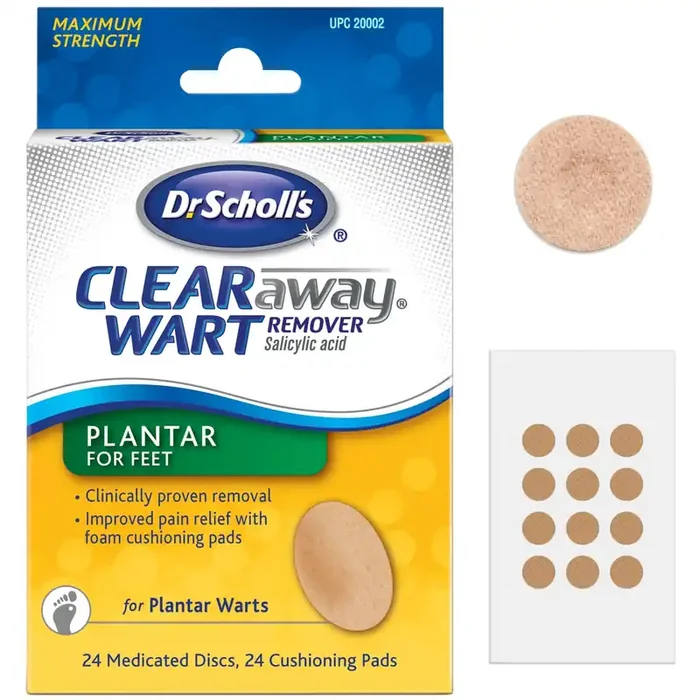 Dr. Scholl‘s Clear Away Plantar Wart Remover For Feet