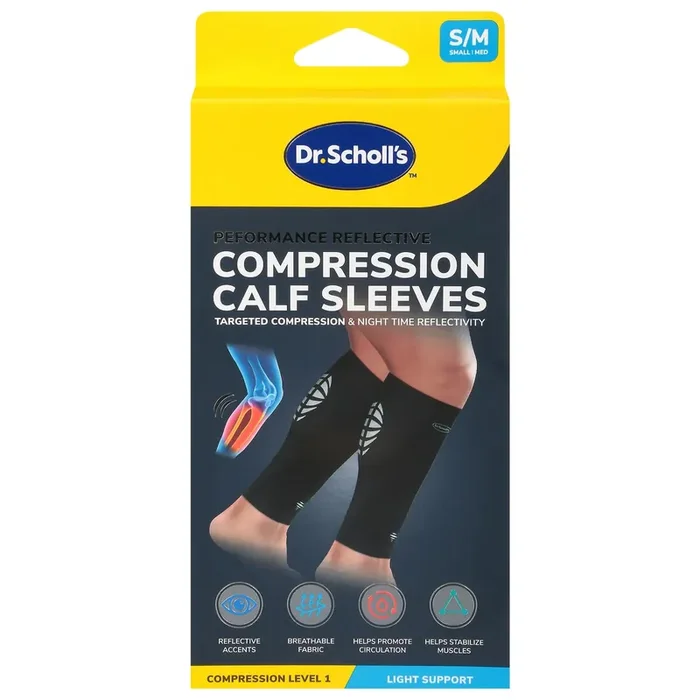Dr. Scholl‘s Compression Light Support Calf Sleeve S/M 1 ea