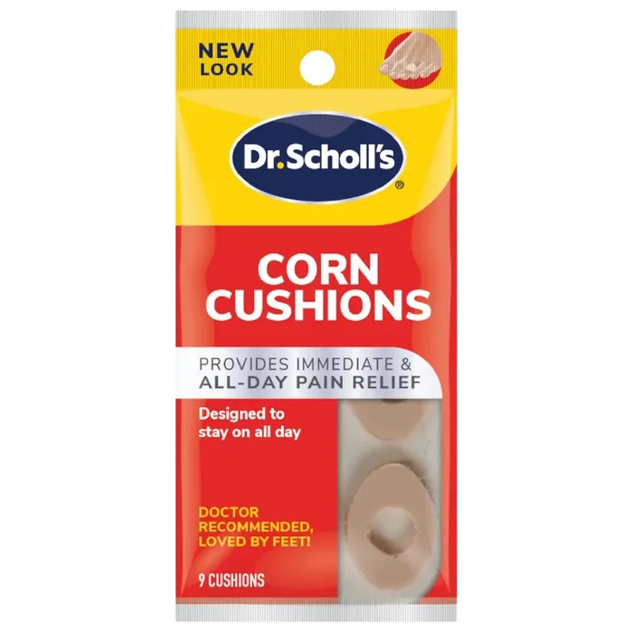 Dr. Scholl‘s CORN CUSHIONS, 9 ct // Immediate & All-Day Pain Relief – Designed to Stay on All Day