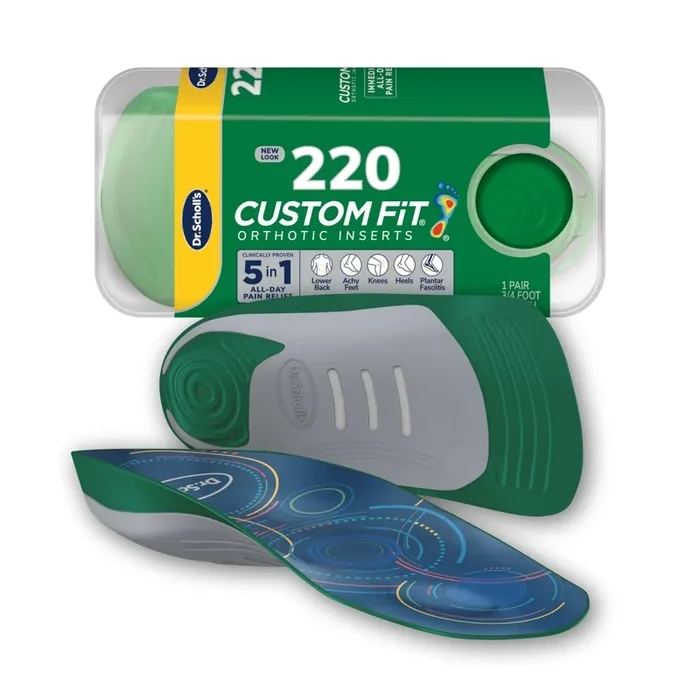 Dr. Scholl‘s Custom Fit Cf220 Orthotic Inserts, 1 Pair
