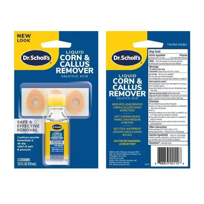 Dr. Scholl‘s Liquid Corn and Callus Remover – 0.33oz
