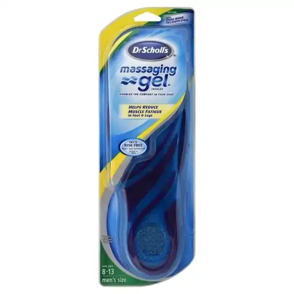 Dr. Scholl‘s Men‘s Massaging Gel Insoles Sizes 8-13