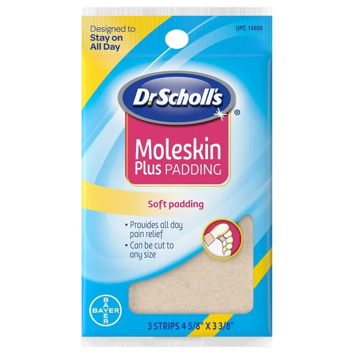 Dr. Scholl‘s Moleskin Plus Padding Soft Padding