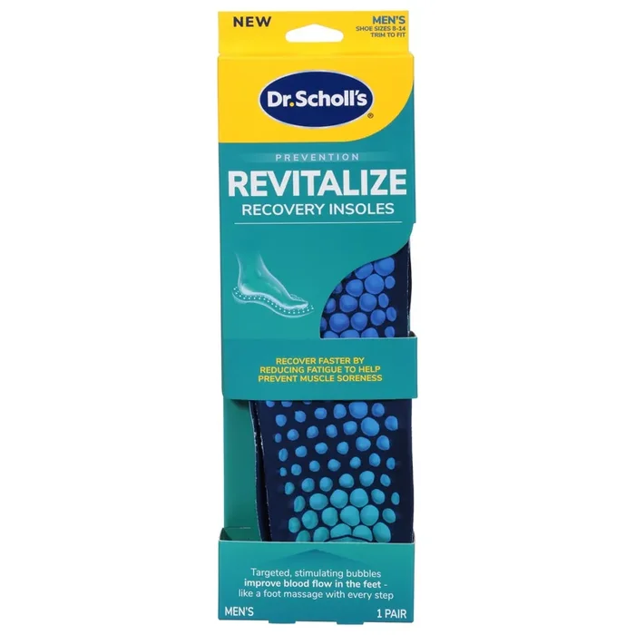 Dr. Scholl‘s Revitalize Recovery Insoles for Men