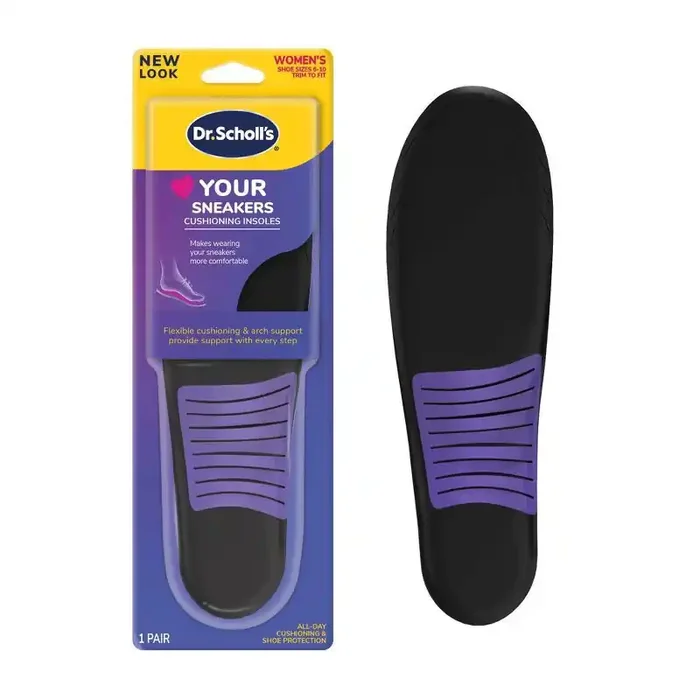 Dr. Scholl‘s Women‘s Love your Sneakers with Full Length Shoe Insoles – Trim to Fit – Size 6-10 – 1 Pair